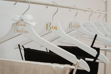 cintre personnalisé mariage